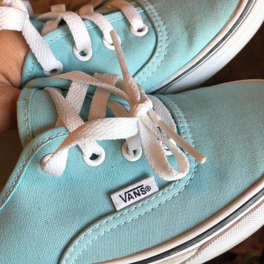 Mint Green Vans
